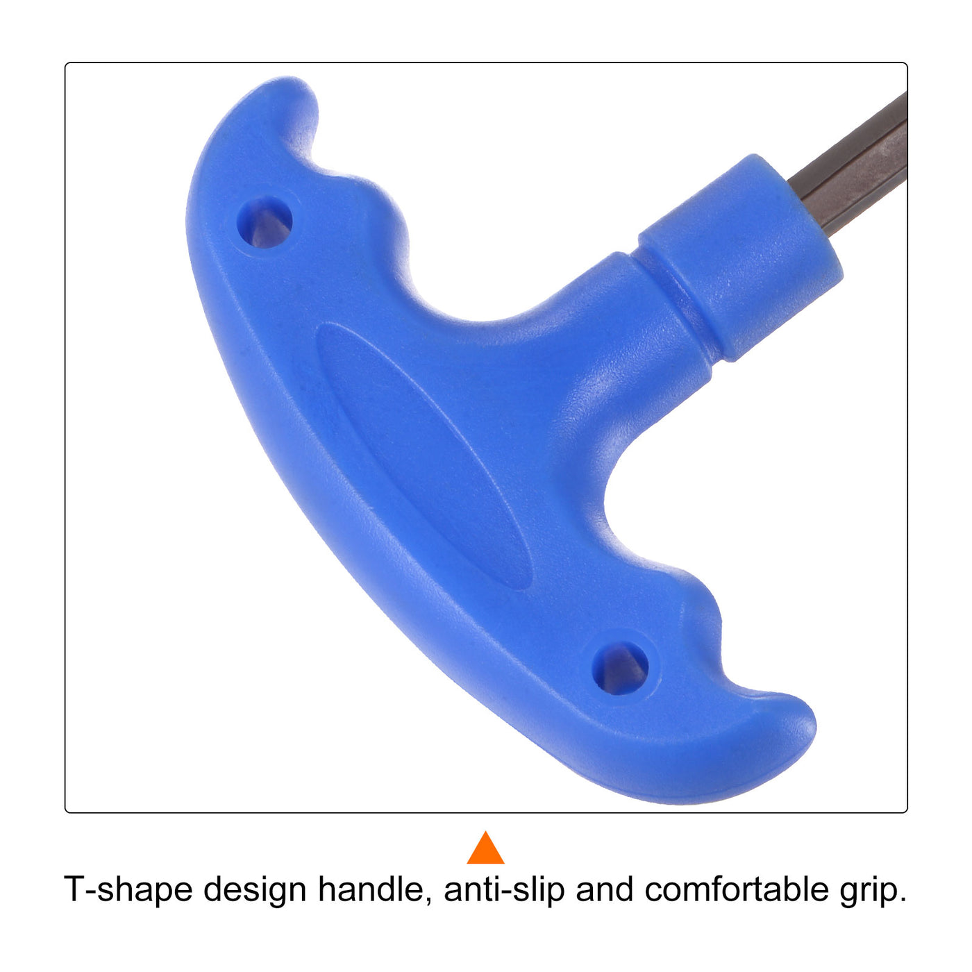 Harfington H2 T-Handle Hex Key Wrench S2 Steel T-Key Inner Hexagon Spanner