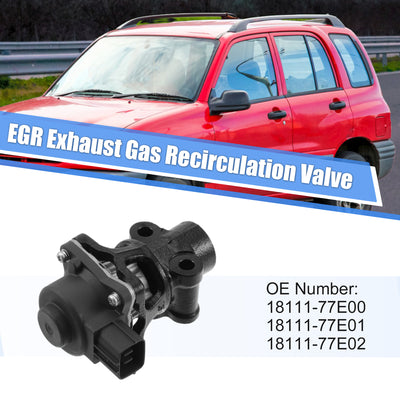 Harfington EGR Exhaust Gas Recirculation Valve for Chevrolet Tracker 1999-2004 for Suzuki Vitara Aerio Esteem Grand XL-7 Sidekick L4 1.6L 1.8L 2.0L 2.3L