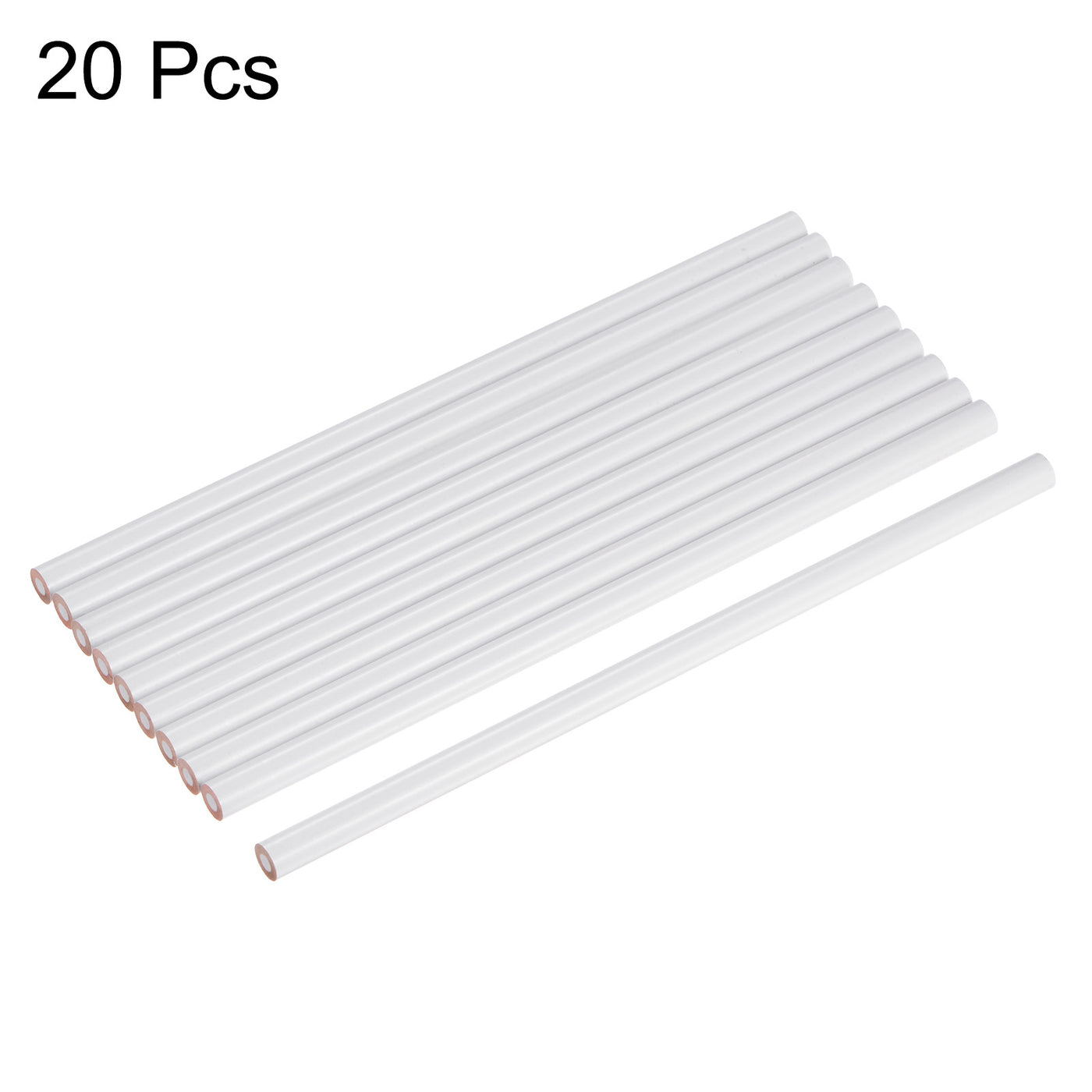 Harfington 20pcs Sewing Marking Pencil Water Soluble Fabric Pencil Tailors Chalk, White