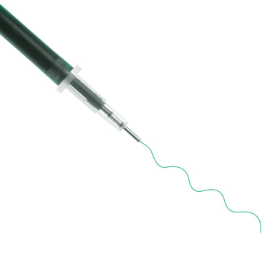 Harfington Disappearing Ink Pen Refills 100pcs 0.5mm Fabric Marker Pen Refill, Green