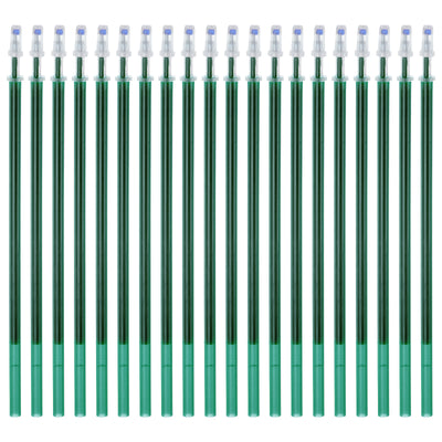 Harfington Disappearing Ink Pen Refills 100pcs 0.5mm Fabric Marker Pen Refill, Green