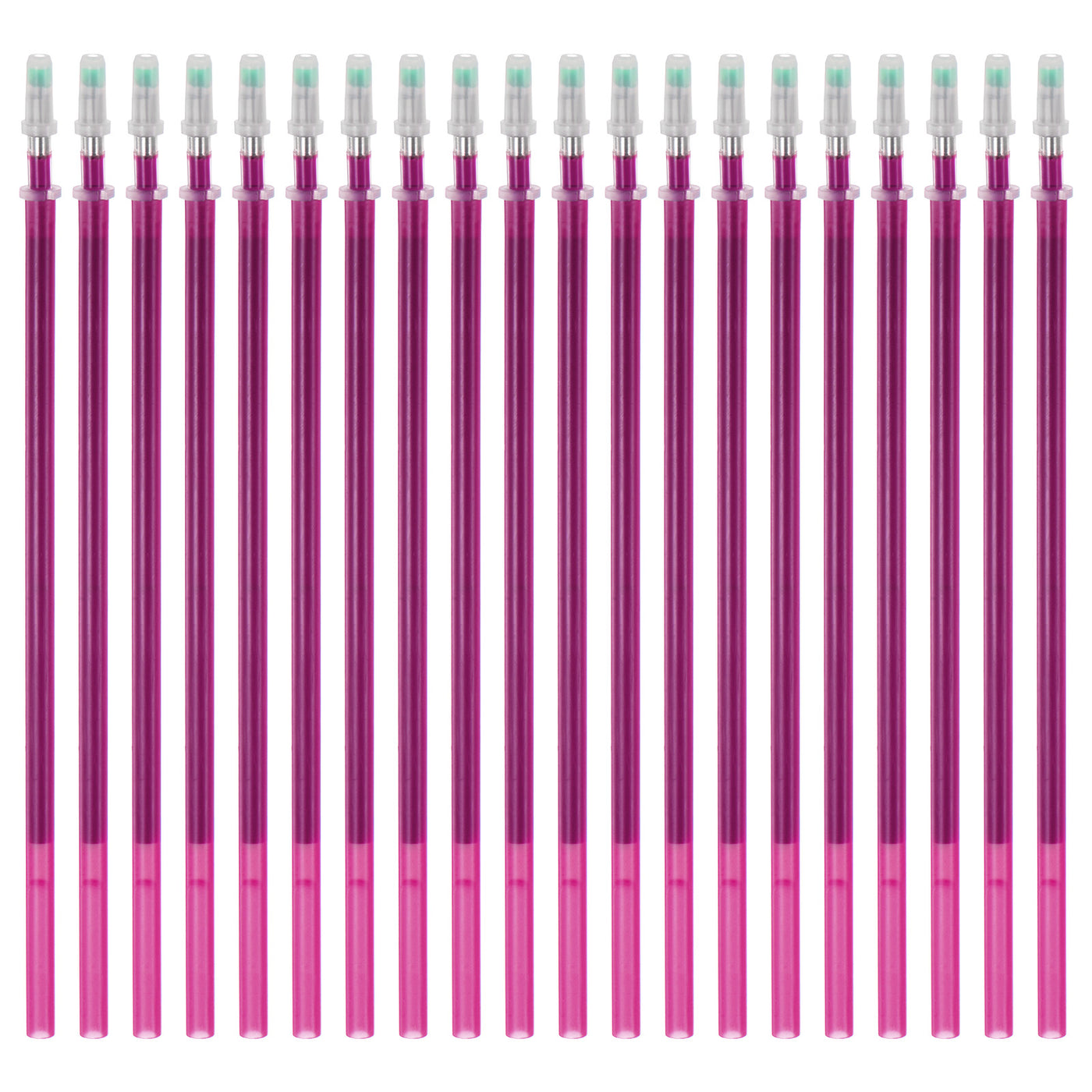 Harfington Disappearing Ink Pen Refills 100pcs 0.7mm Fabric Marker Pen Refill, Rose Red