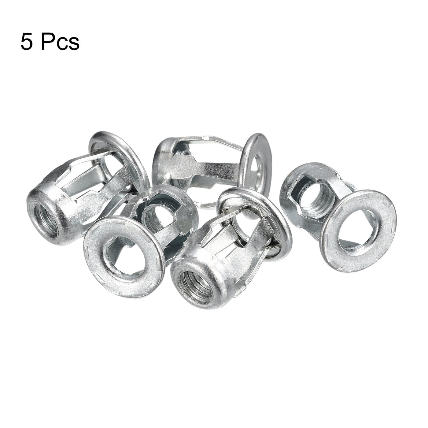 uxcell Uxcell Jack Nuts Threaded Insert Nut Carbon Steel Rivet Nuts for Thin Metal