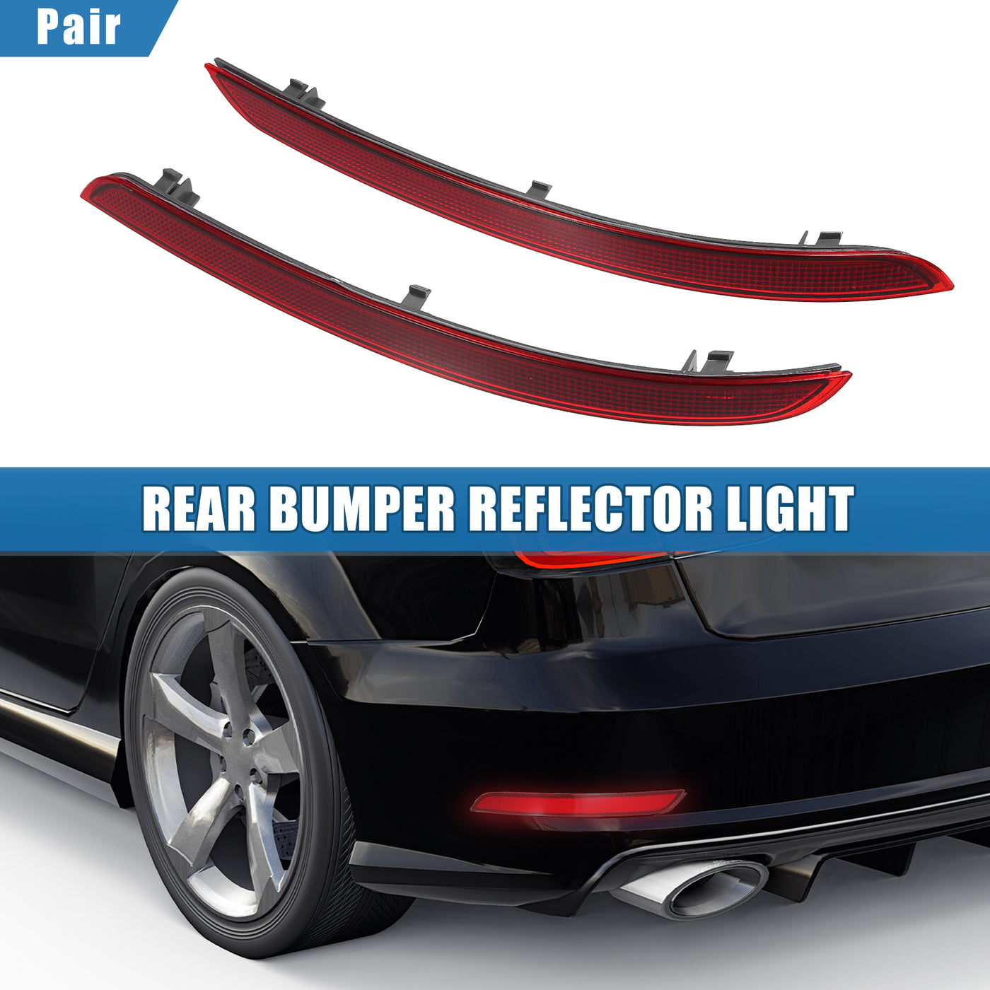 Rear Right Side Bumper Reflector Light – Fits Mercedes-Benz W166 ML350 (1668200174)