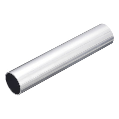 Harfington Uxcell 30mm OD 27mm Inner Dia 150mm Length 6063 Aluminum Tube for Industry DIY