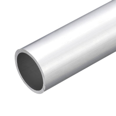 Harfington Uxcell 40mm OD 34mm Inner Dia 300mm Length 6063 Aluminum Tube for Industry DIY