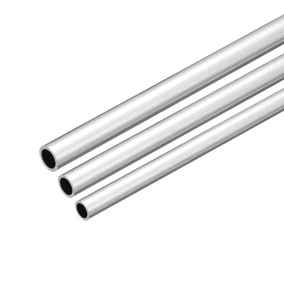 uxcell Uxcell 7mm 8mm 9mm OD 1mm Thick 300mm Length 6063 Aluminum Round Tube, Pack of 3