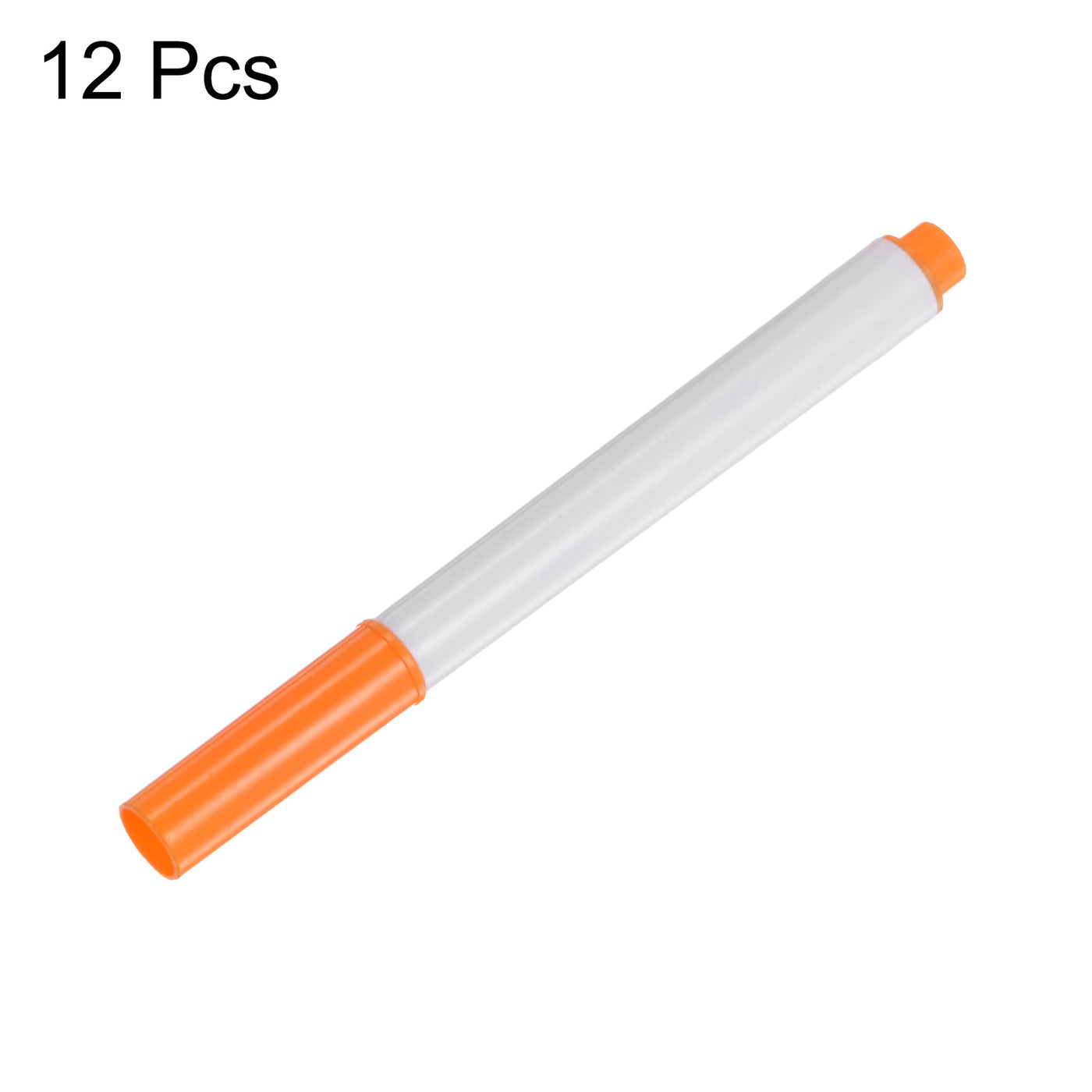 Harfington 12pcs Disappearing Ink Fabric Marker Pen Marking and Tracing Tools, Orange