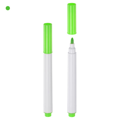 Harfington 12pcs Disappearing Ink Fabric Marker Pen Marking and Tracing Tools, Light Green