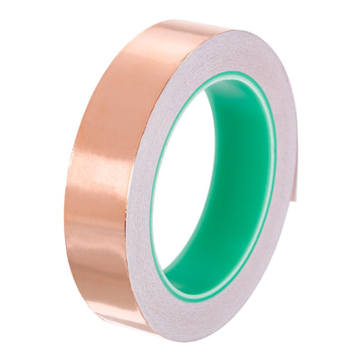 Harfington Copper Foil Tape 1 Inch x 66 Feet 0.05mm Thick Double Sided Conductive
