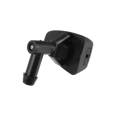 Harfington Front Windshield Wiper Washer Nozzle Spray Jet Fit for Volvo S60 for Volvo V70 - Pack of 4 Black