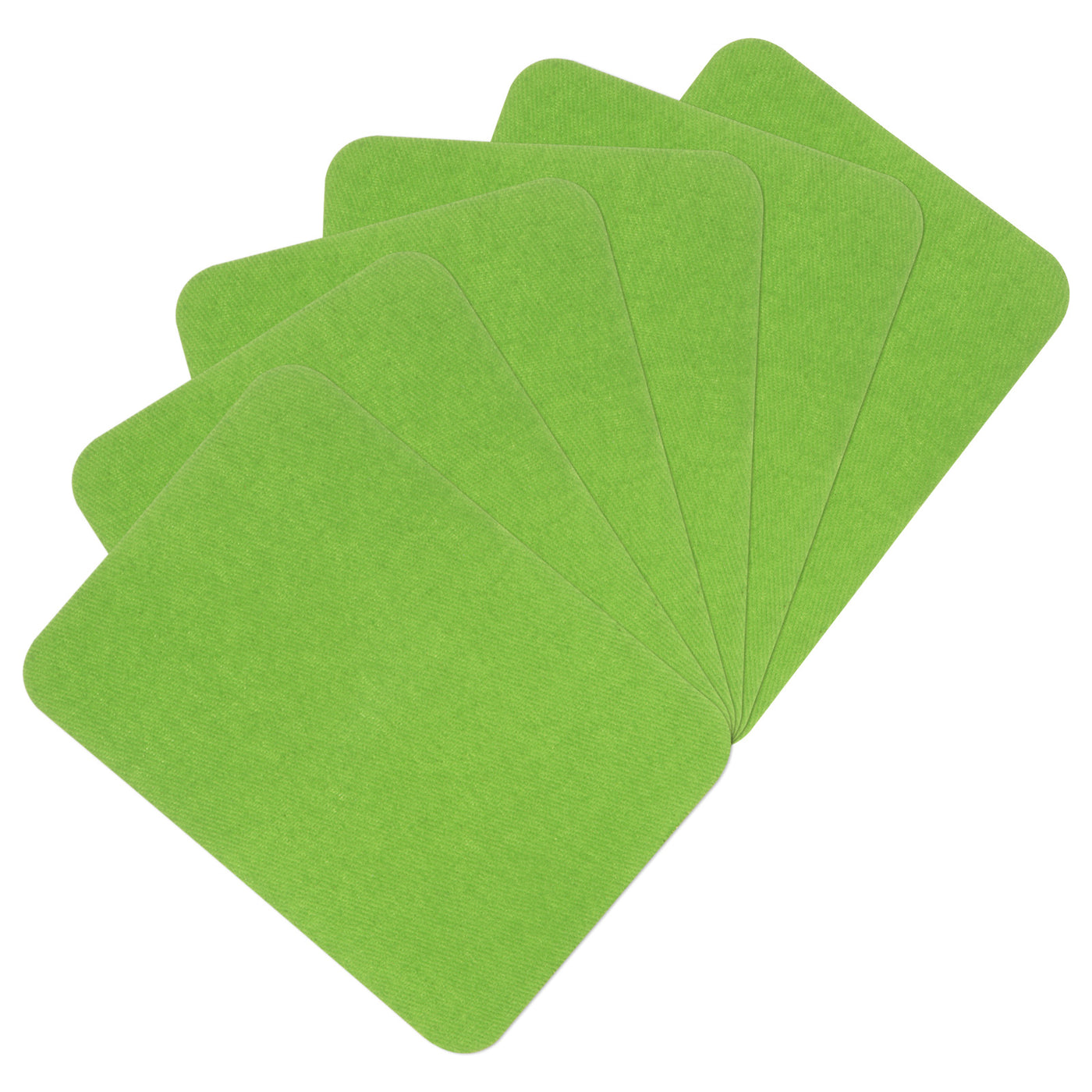 Harfington 6Pcs Iron on Patches for Clothing Repair 3"x4-1/4" Fabric Patch Cotton Green