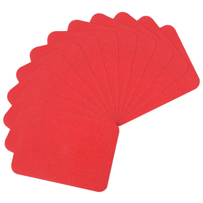 Harfington 12Pcs Iron on Patches for Clothing Repair 3"x4-1/4" Fabric Patch Cotton Red