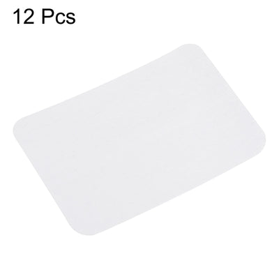 Harfington 12Pcs Iron on Patches for Clothing Repair 3"x4-1/4" Fabric Patch Cotton White