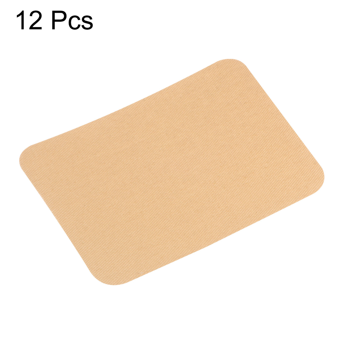Harfington 12Pcs Iron on Patches for Clothing Repair 3"x4-1/4" Fabric Patch Cotton Khaki
