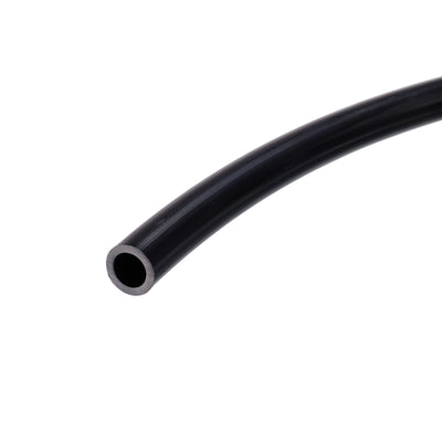 Harfington Uxcell Pneumatic Tubing, 12mm(0.47")OD x 8mm(0.31")ID x 10m(32.8ft) Air Brake Tube Nylon Air Line Water Hose Black