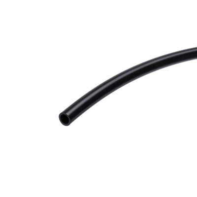 Harfington Uxcell Pneumatic Tubing, 6.35mm(0.25")OD x 4.35mm(0.17")ID x 10m(32.8ft) Air Brake Tube Nylon Air Line Water Hose Black