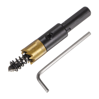 Harfington 12mm M35 HSS (High Speed Steel) Hole Saw Drill Bit for Stainless Steel Alloy