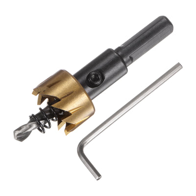 Harfington 20.5mm M35 HSS (High Speed Steel) Hole Saw Drill Bit for Stainless Steel Alloy