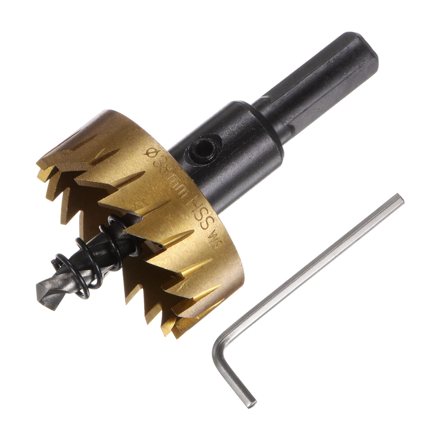 Harfington 38mm M35 HSS (High Speed Steel) Hole Saw Drill Bit for Stainless Steel Alloy