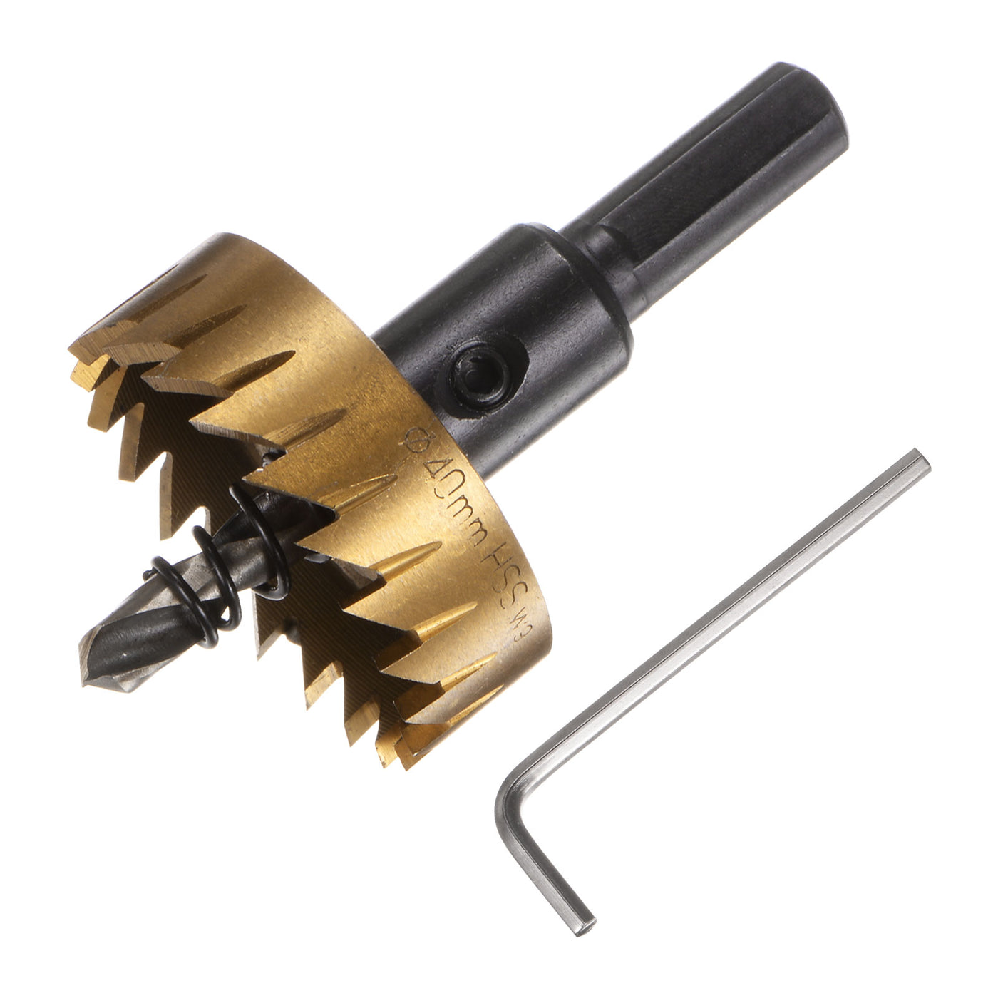 Harfington 40mm M35 HSS (High Speed Steel) Hole Saw Drill Bit for Stainless Steel Alloy