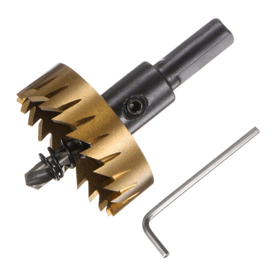Harfington 42mm M35 HSS (High Speed Steel) Hole Saw Drill Bit for Stainless Steel Alloy