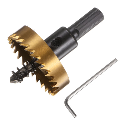 Harfington 45mm M35 HSS (High Speed Steel) Hole Saw Drill Bit for Stainless Steel Alloy