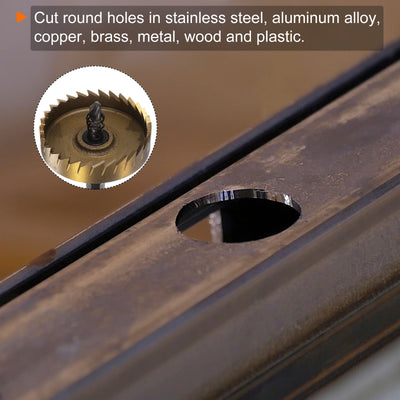 Harfington 55mm M35 HSS (High Speed Steel) Hole Saw Drill Bit for Stainless Steel Alloy