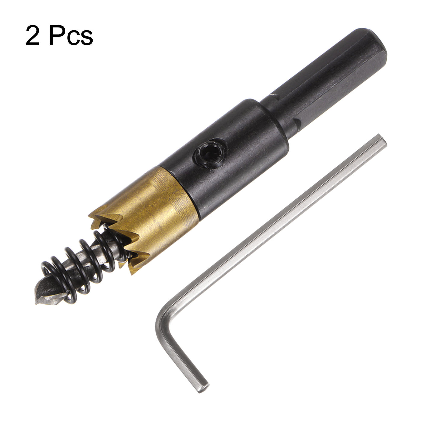 Harfington 2pcs 12mm M35 HSS (High Speed Steel) Hole Saws Drill Bits for Stainless Steel