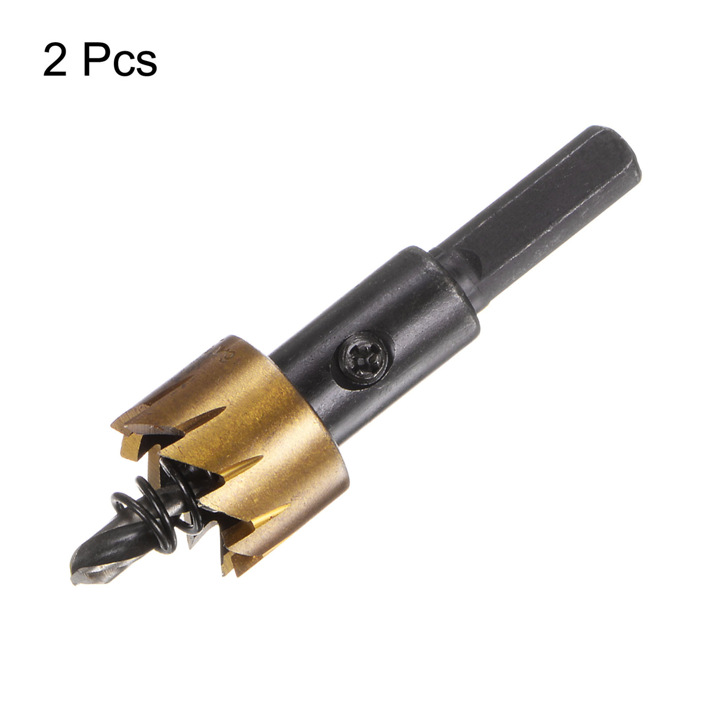 Harfington 2pcs 19.5mm M35 HSS (High Speed Steel) Hole Saws Drill Bits for Stainless Steel