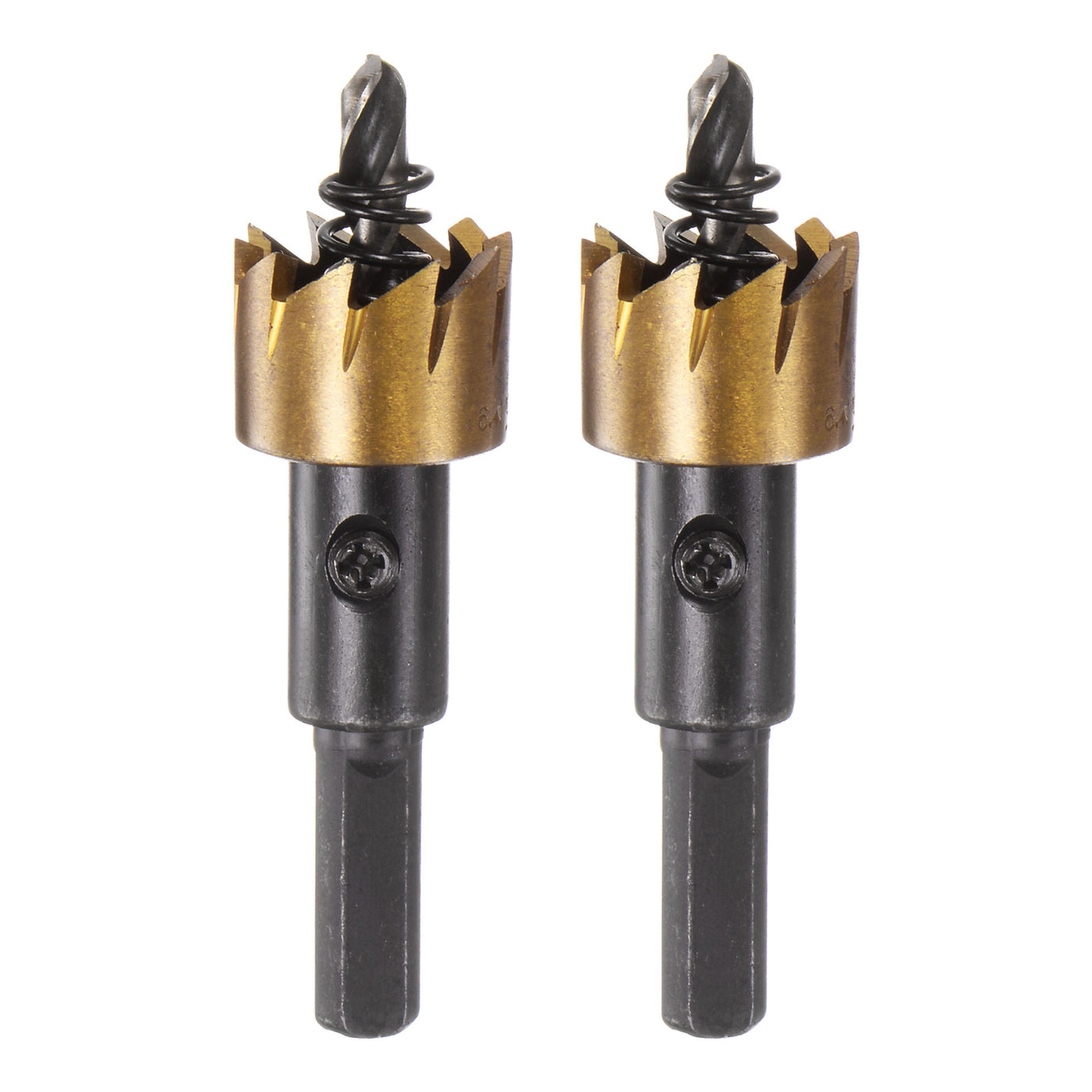 Harfington 2pcs 19.5mm M35 HSS (High Speed Steel) Hole Saws Drill Bits for Stainless Steel