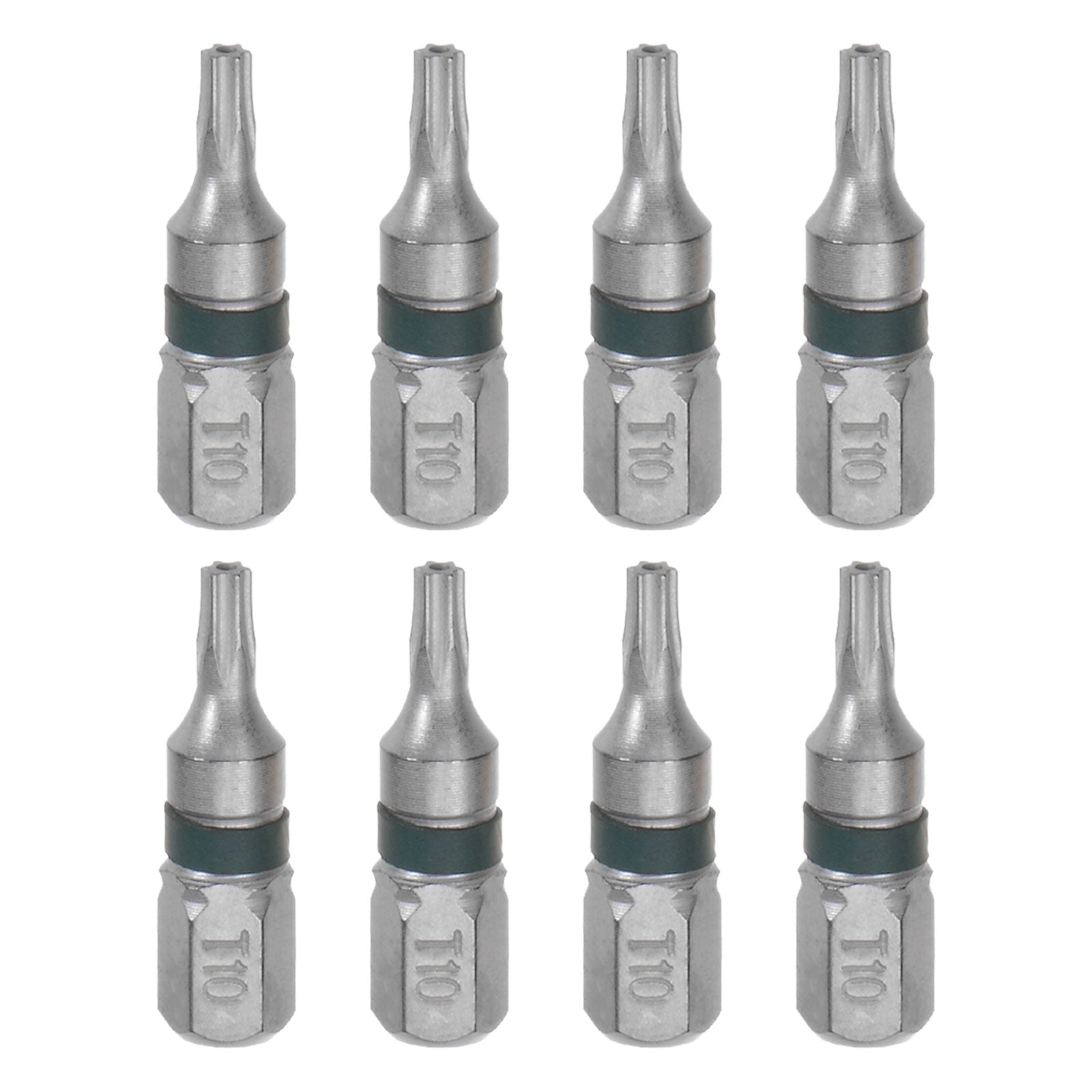 8pcs T10 Torx Hex Screwdriver Bit 1/4