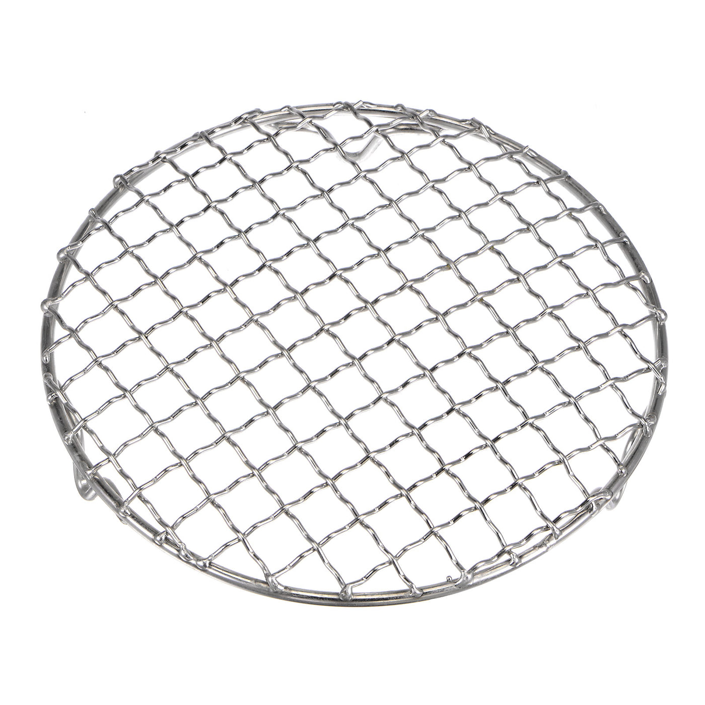 Harfington Round Cooking Rack 6.5" 201 Stainless Steel Barbecue Grill with 20mm Legs