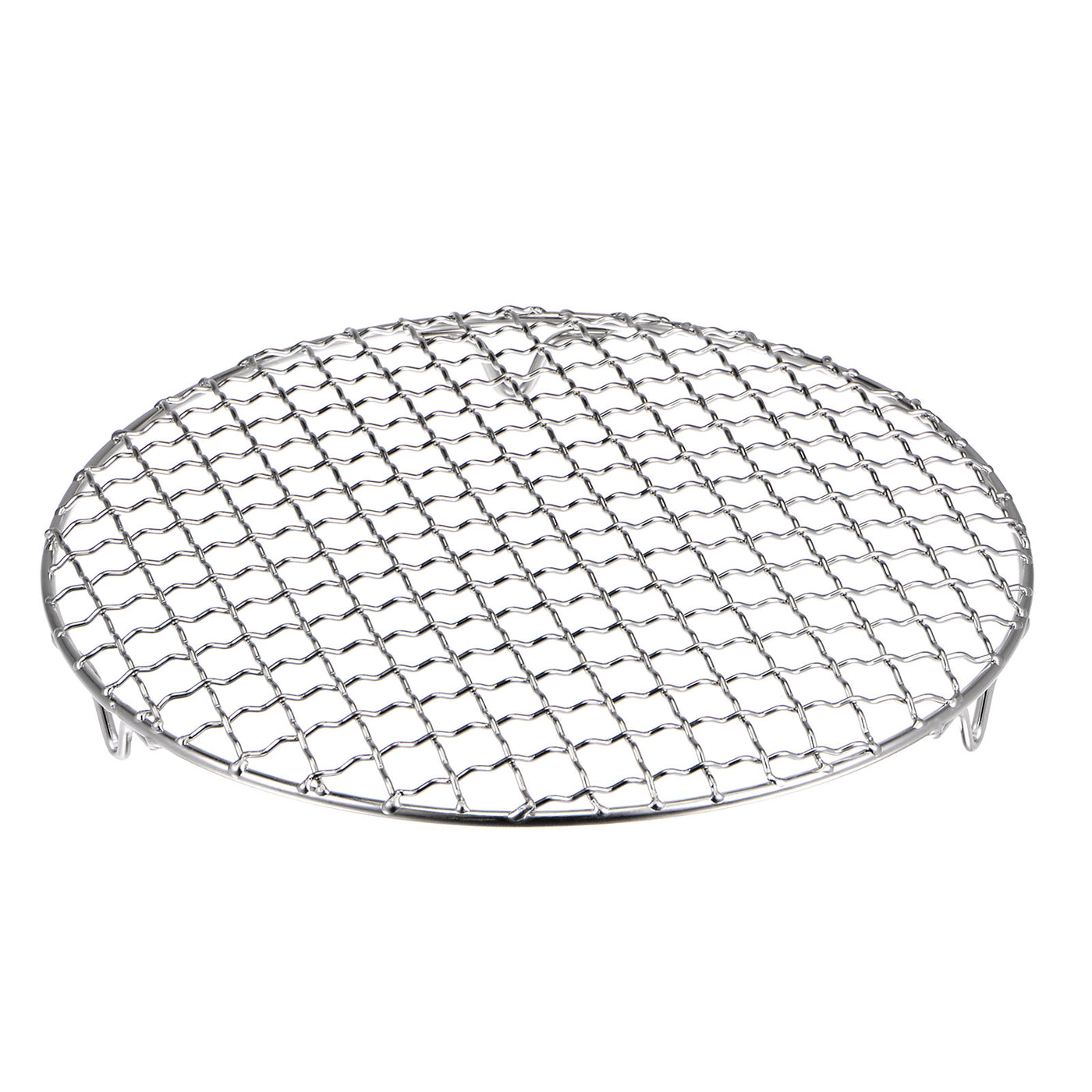 Harfington Round Cooking Rack 8.3" 201 Stainless Steel Barbecue Grill with 20mm Legs