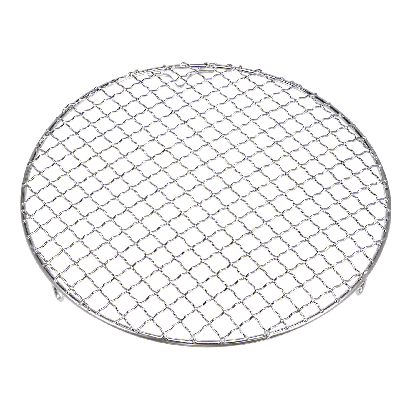 Harfington Round Cooking Rack 9.7" 201 Stainless Steel Barbecue Grill with 20mm Legs