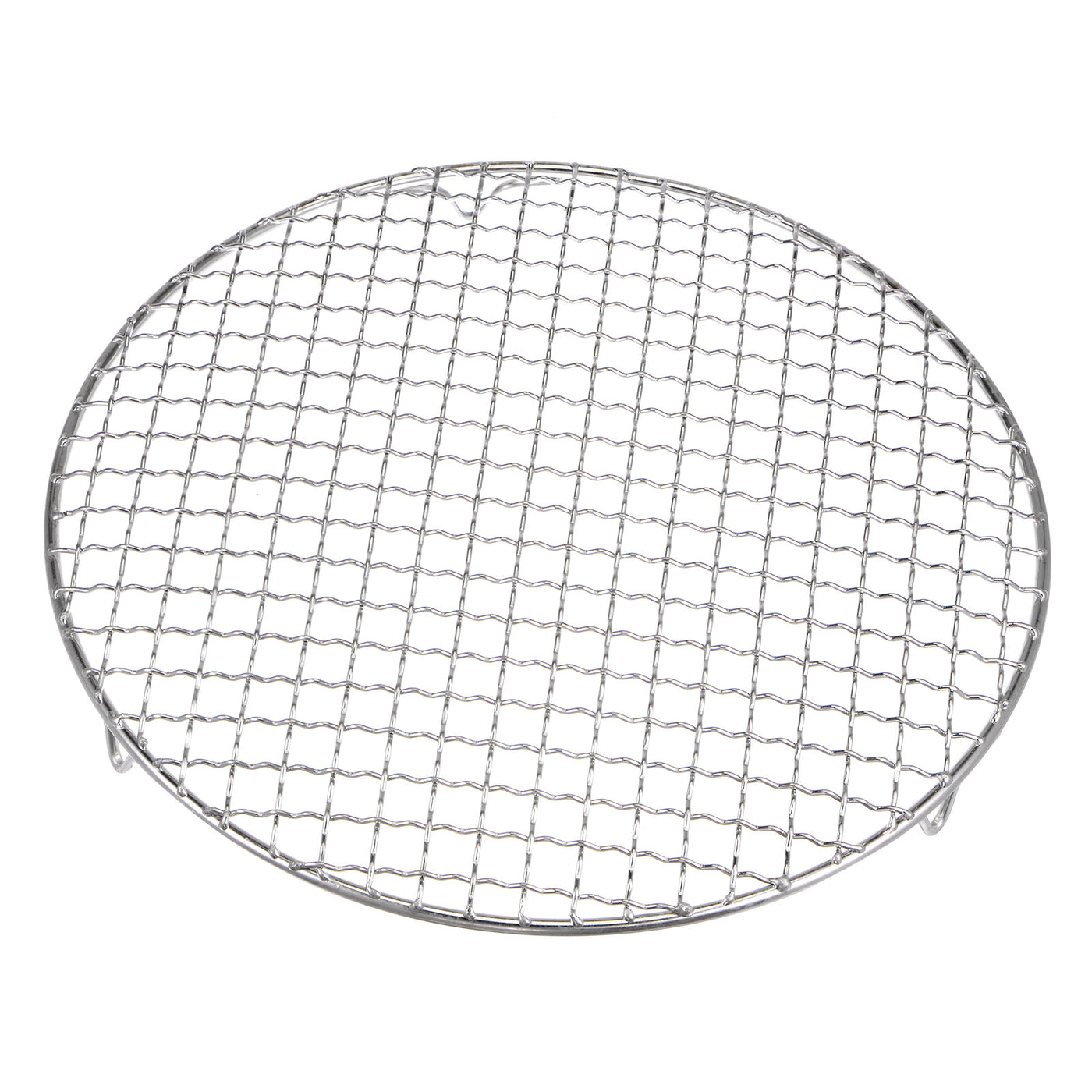 Harfington Round Cooking Rack 10.4" 201 Stainless Steel Barbecue Grill with 20mm Legs