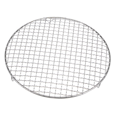 Harfington Round Cooking Rack 10.6" 201 Stainless Steel Barbecue Grill with 20mm Legs