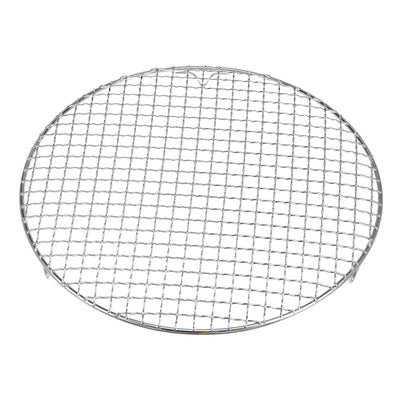 Harfington Round Cooking Rack 11.6" 201 Stainless Steel Barbecue Grill with 20mm Legs