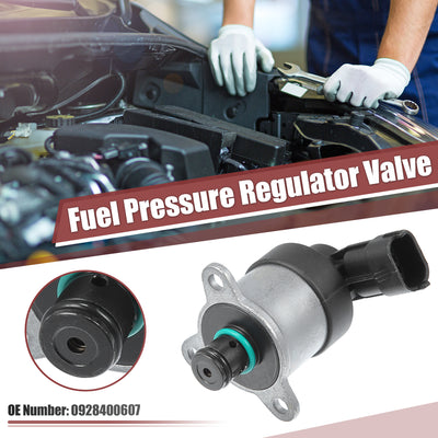 Harfington Fuel Pressure Regulator Valve Black Silver Tone Fit for HYUNDAI - Pack of 1