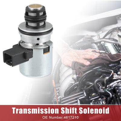 Harfington Transmission Shift Solenoid Replacement Fit for Dodge B150 - Pack of 1 Silver Tone Black