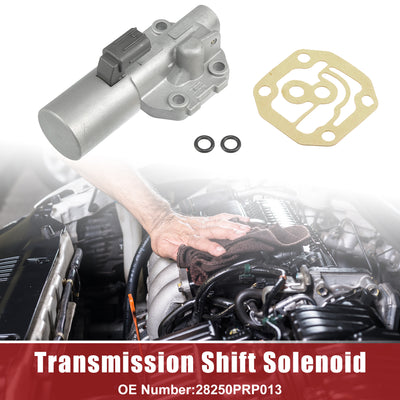 Harfington Transmission Shift Solenoid Replacement Fit for Honda Accord - Pack of 1 Silver Tone Black