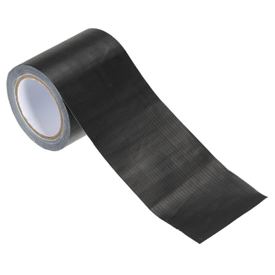 Harfington Leather Repair Tape 2.2"X15', Self Adhesive Realistic Leather Patch, Black