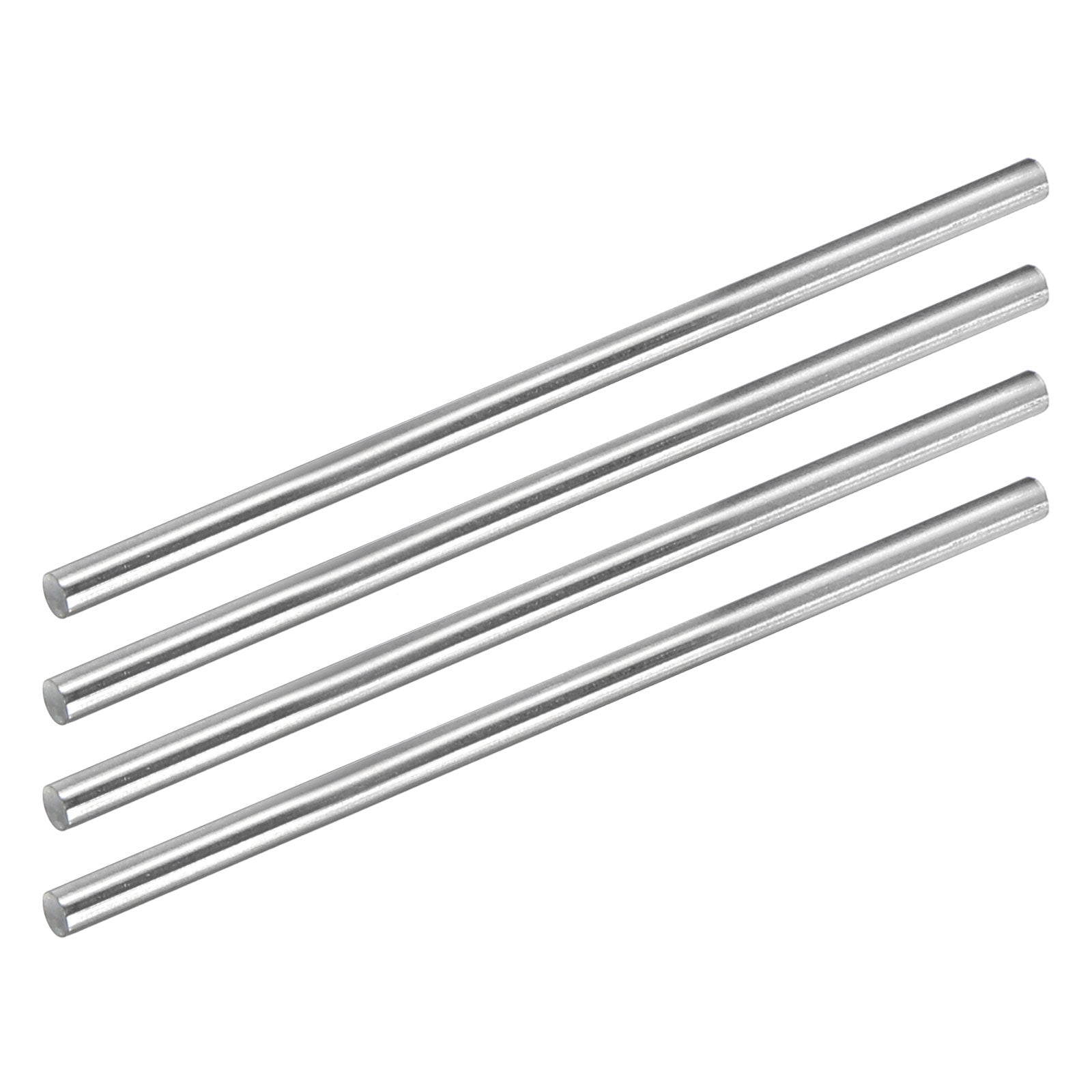 4pcs Stainless Steel Round Rods Solid Shaft Rods 4mm x 100mm for DIY ...