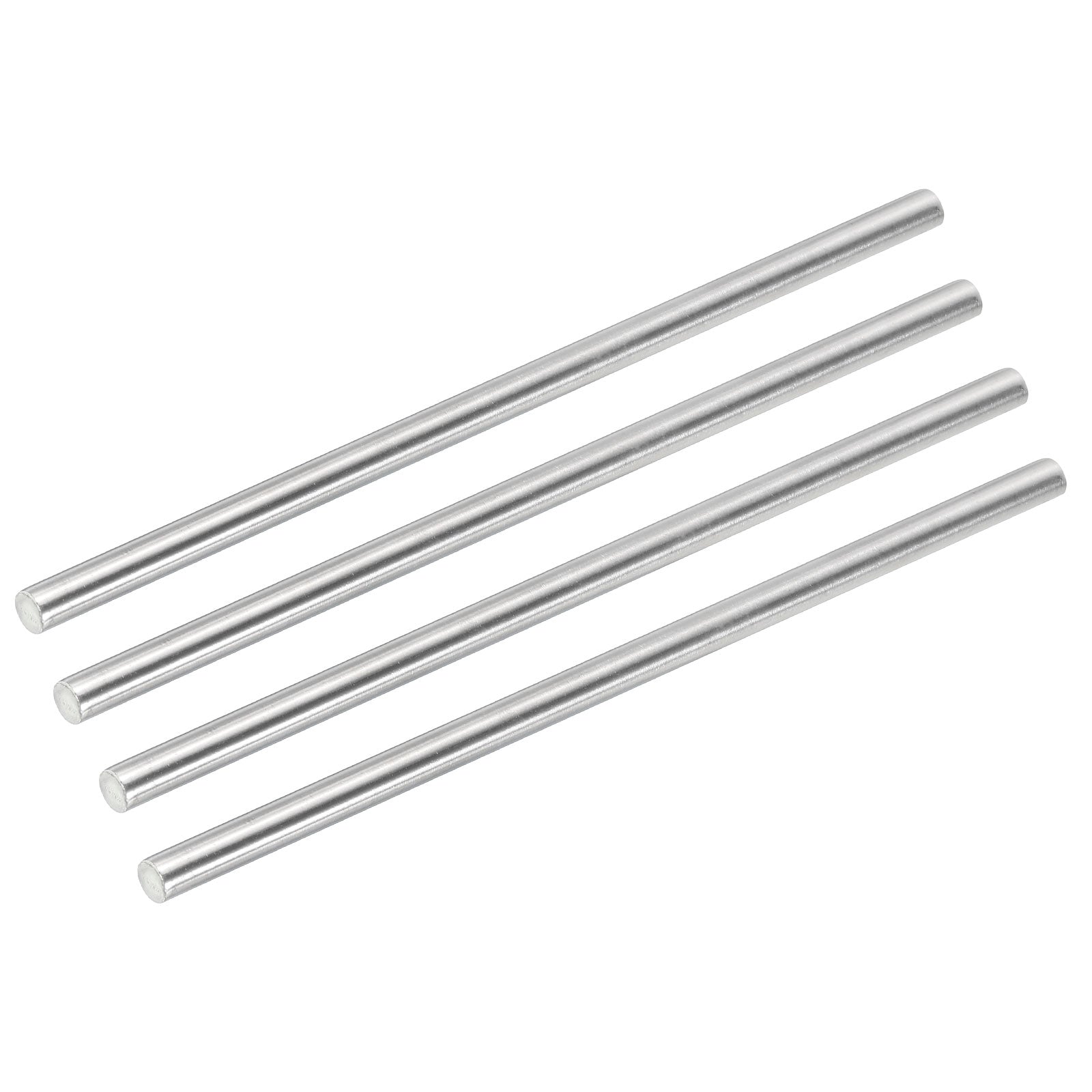 4Pcs 304 Stainless Steel Round Rods 9.5mm x 250mm for RC DIY Craft Tool ...