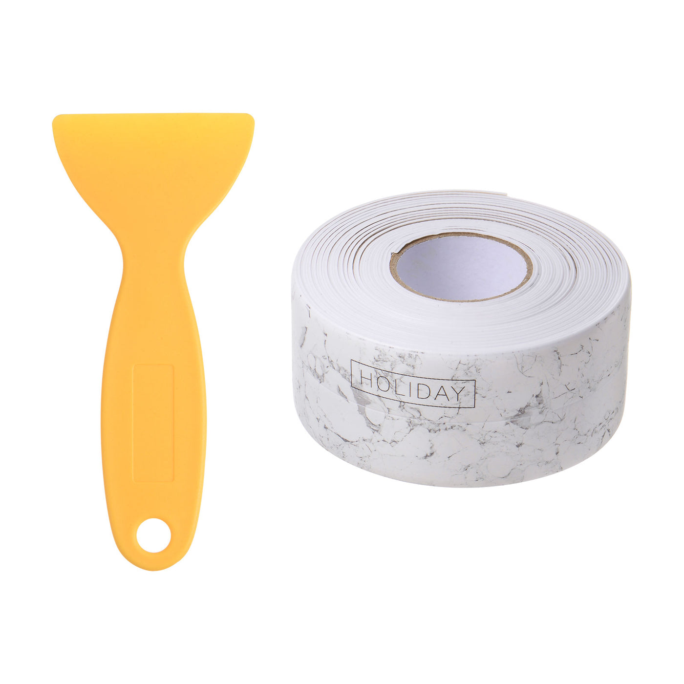 Harfington Seal Caulk Strip Tape Waterproof 0.87"W x 10'L Decorative Tape with Sealing Tool