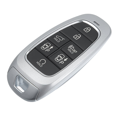 Harfington 433 MHz 7 Buttons Keyless Entry Remote Key Fob Fit for Hyundai Santa Fe 2021-2023 TQ8-FOB-4F27 - Pack of 1 Black