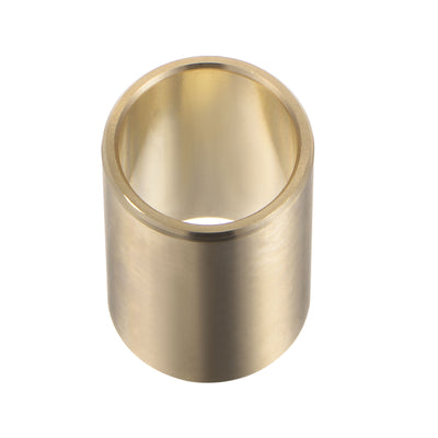 Harfington Uxcell Sleeve Bearings 5/8" x 3/4" x 1-1/8" Wrapped Oilless Bushings Cast Brass