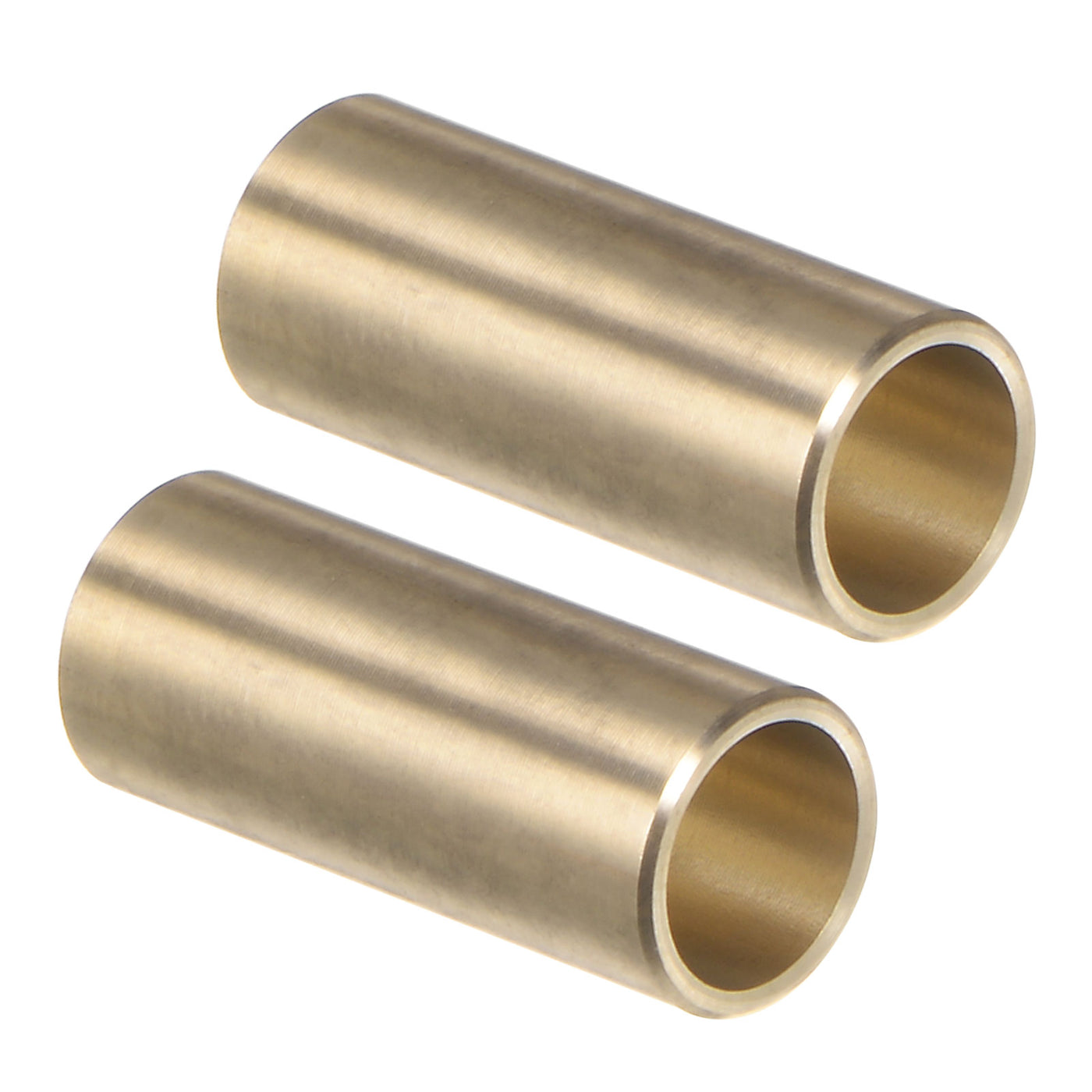 uxcell Uxcell 2pcs Sleeve Bearings 1/4" x 5/16" x 3/4" Wrapped Oilless Bushings Cast Brass