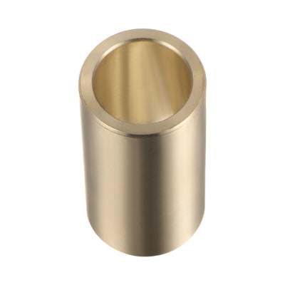 Harfington Uxcell Sleeve Bearings 3/4" x 1" x 2" Wrapped Oilless Bushings Cast Brass
