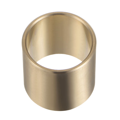 Harfington Uxcell 3pcs Sleeve Bearings 7/8" x 1" x 1" Wrapped Oilless Bushings Cast Brass